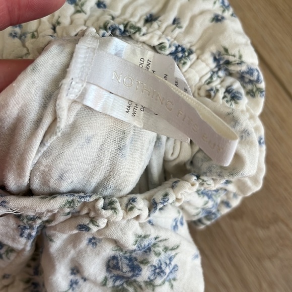 Nothing Fits But Baby Floral Smocked Romper - Picture 8 of 9